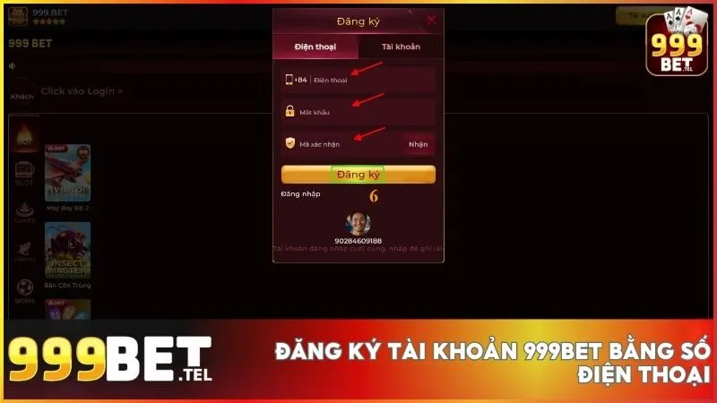 Người chơi nên đăng ký bằng số điện thoại để tăng bảo mật, dễ dàng nạp rút tiền, và nhận hỗ trợ nhanh chóng