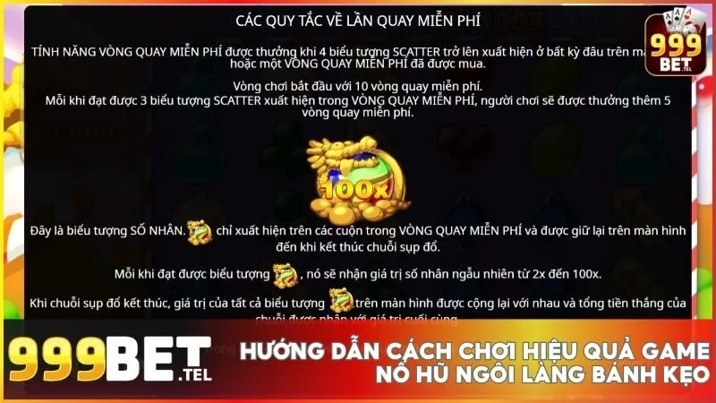 Kiên nhẫn chờ vòng quay miễn phí, cơ hội săn thưởng lớn đang chờ bạn tại Ngôi Làng Bánh Kẹo