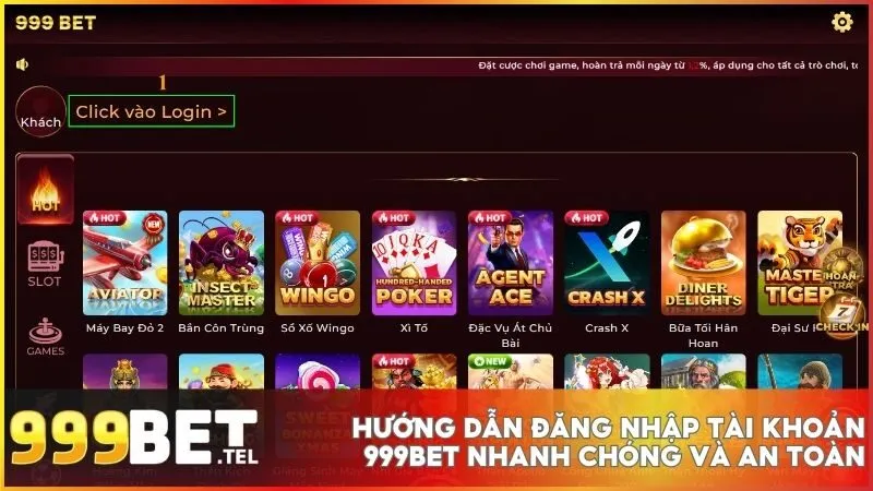 Hướng dẫn đăng nhập tài khoản 999BET và cách khắc phục sự cố đăng nhập 2 Cách truy cập tài khoản 999BET chỉ trong vài bước đơn giản