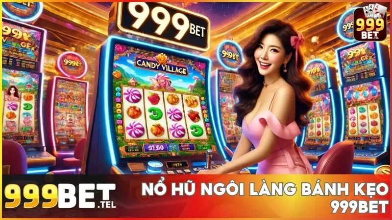 Nổ hũ Ngôi Làng Bánh Kẹo 999BET: Quay hũ vui nhộn, thắng lớn