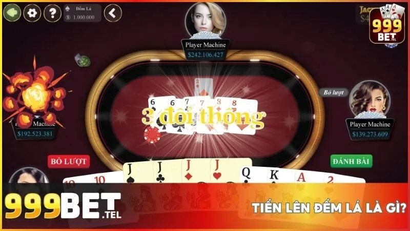 Trải nghiệm Tiến Lên đếm Lá tại 999BET, bạn sẽ được hòa mình vào một sân chơi chuyên nghiệp, hấp dẫn với cơ hội nhận thưởng lớn