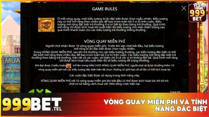 Hệ số nhân tăng dần trong vòng quay miễn phí - Càng quay, càng thắng lớn