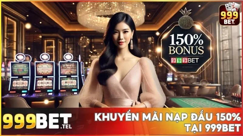 Khuyến mãi nạp đầu 150% tại 999BET - Ưu đãi đặc biệt dành cho tân thủ