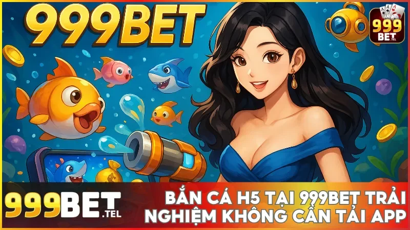 Bắn cá H5 tại 999bet thu hút người chơi bởi sự tiện lợi đồ họa đẹp mắt gameplay mượt và cơ hội thưởng lớn liên tục